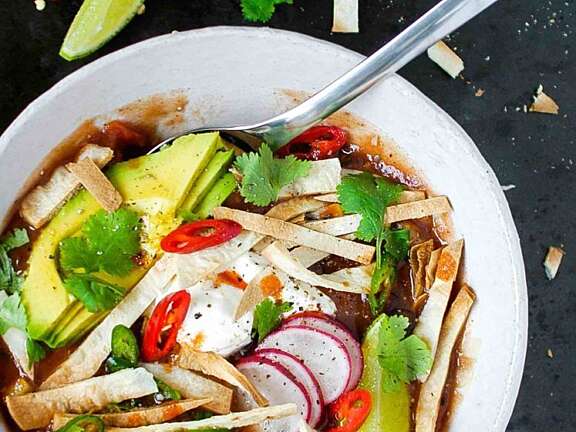 Spicy Chicken Tortilla Soup