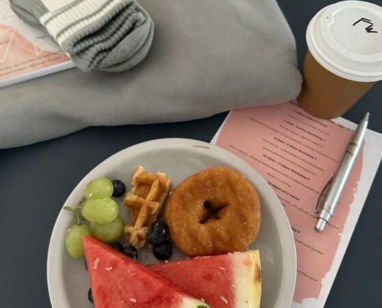 Studio swag at a team development session